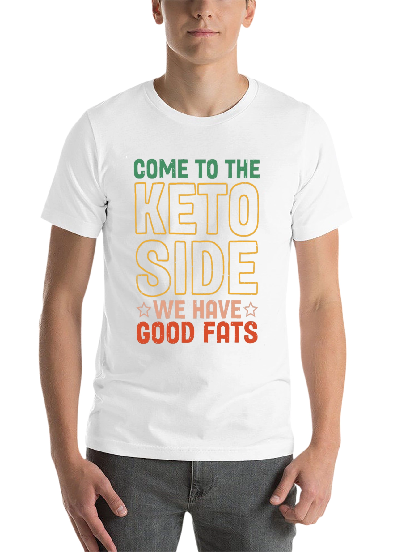 Black Come to the Keto Side T-Shirt view 14
