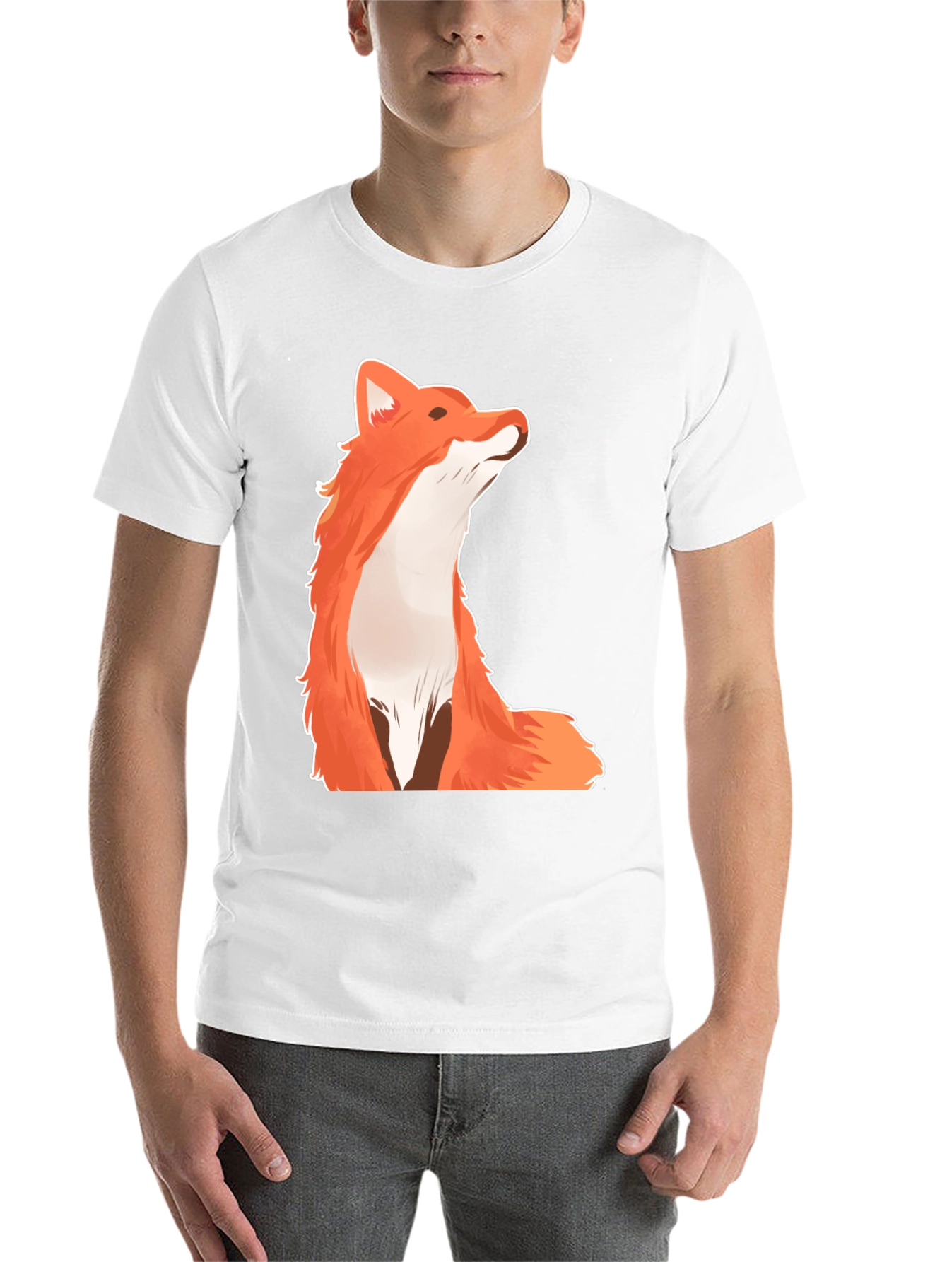 Black Fox Graphic T-Shirt view 14