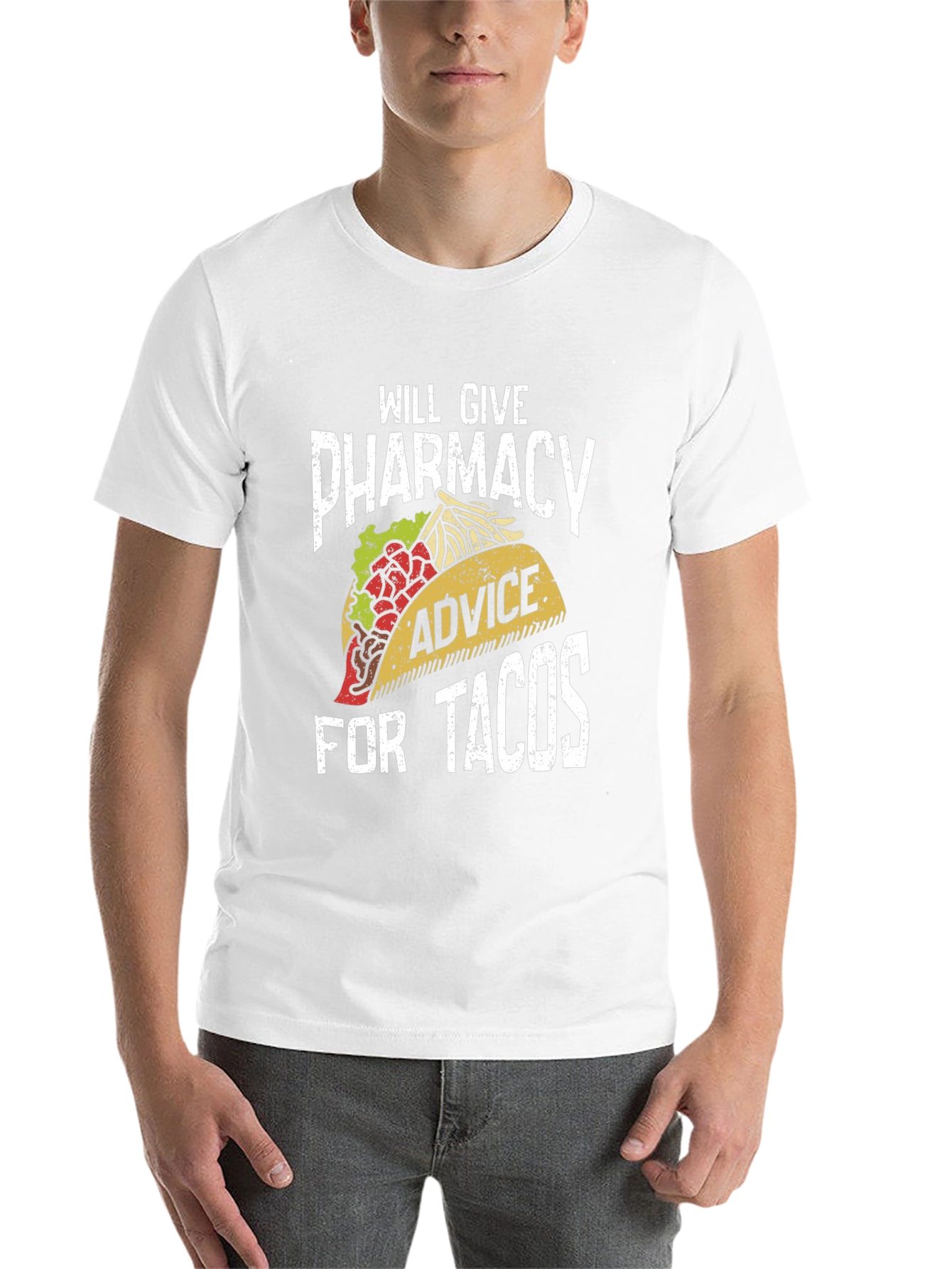 Black Pharmacy Advice for Tacos T-Shirt view 14