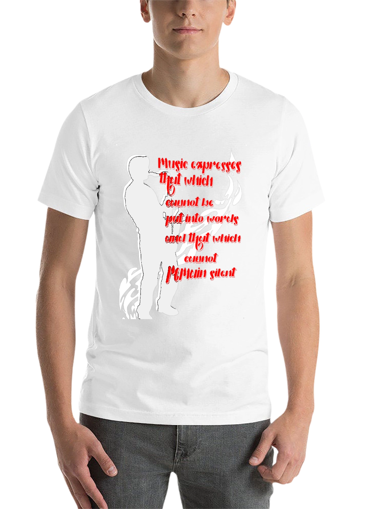 Black Music Expresses T-Shirt - Saxophone Player view 14