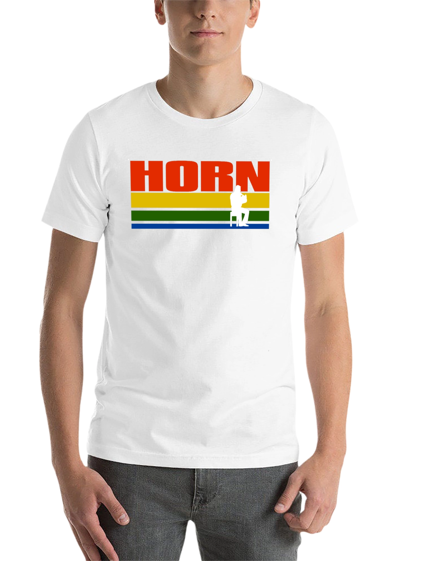 Black HORN Graphic Tee view 14