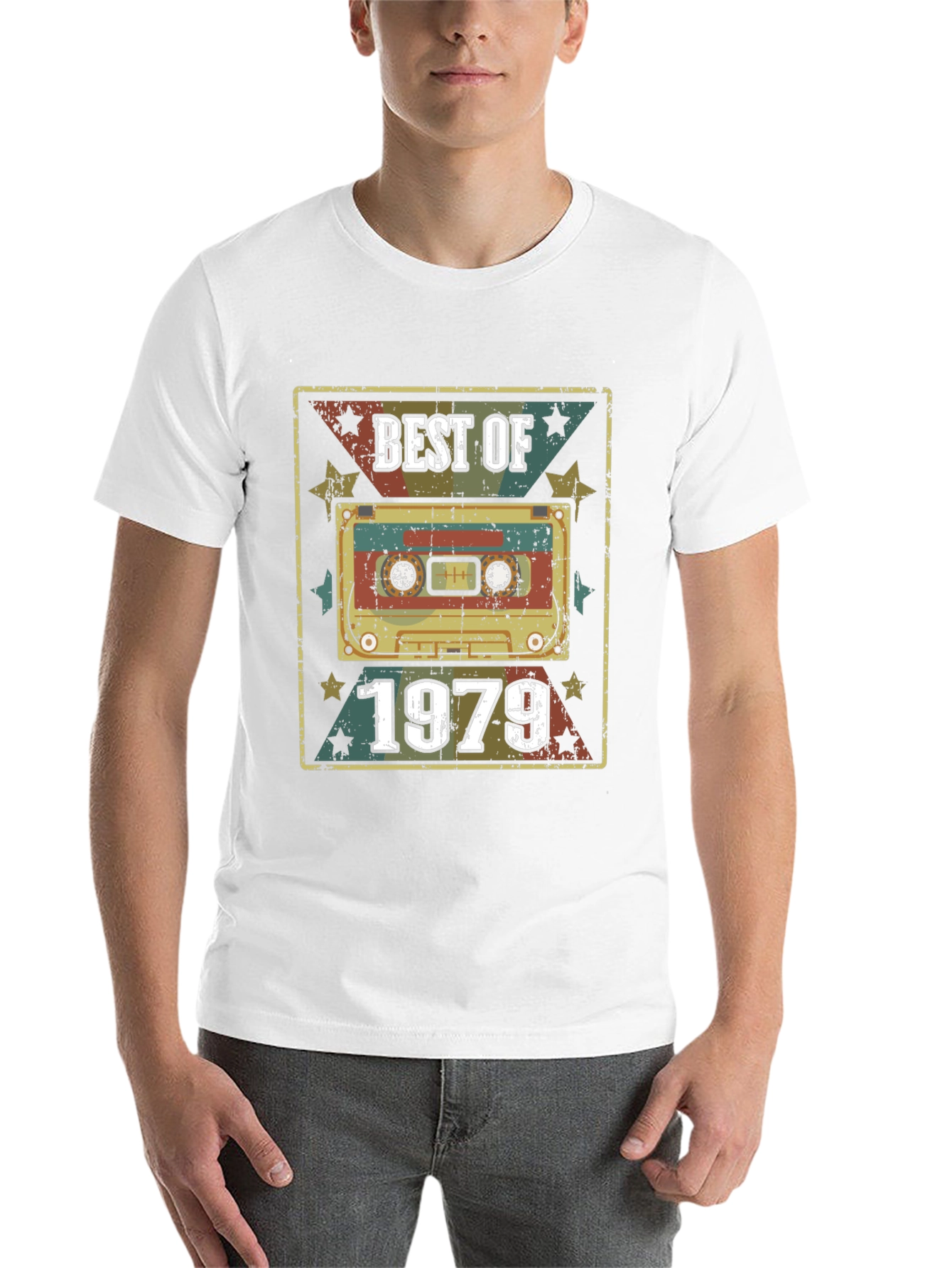Black Best of 1979 Cassette Tape Graphic Tee view 14