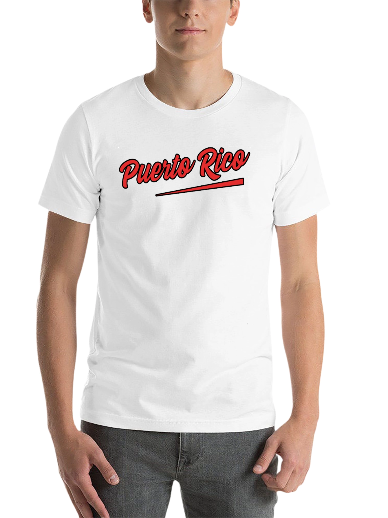Puerto Rico Black Graphic Tee - 14