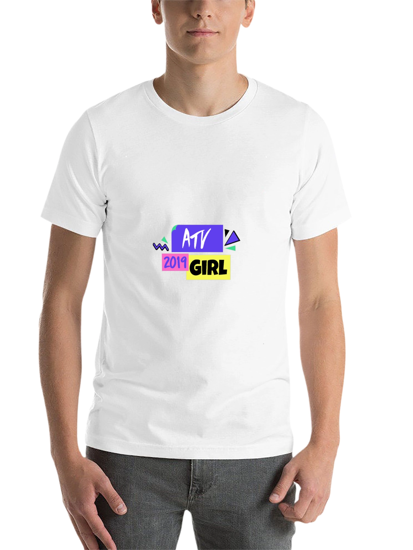 Black ATV 2019 Girl Black T-Shirt view 14