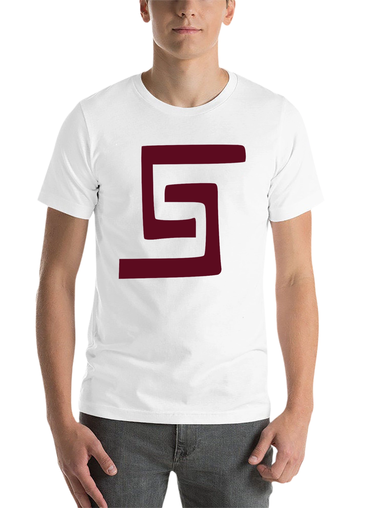 Black Bold Symbol Graphic Tee - Casual Comfort view 14