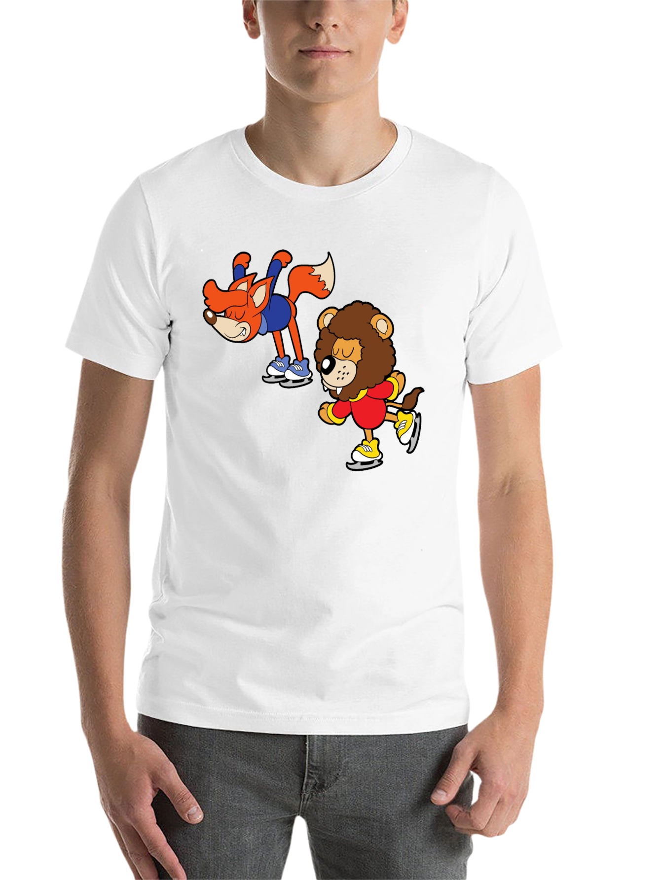 Black Skating Buddies Black T-Shirt view 14