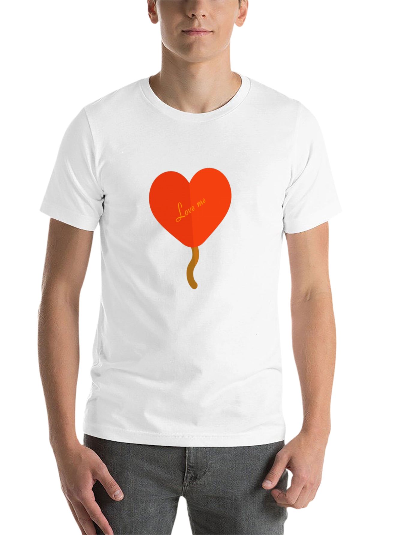 Love Me Heart Balloon Graphic Tee - 14