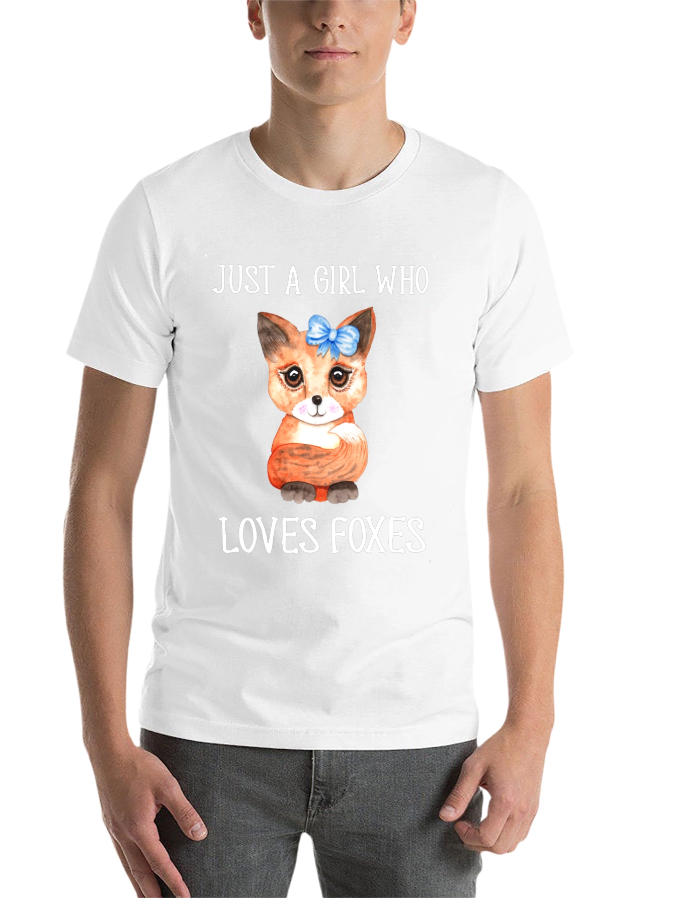 Black Girl Who Loves Foxes Graphic Tee view 14