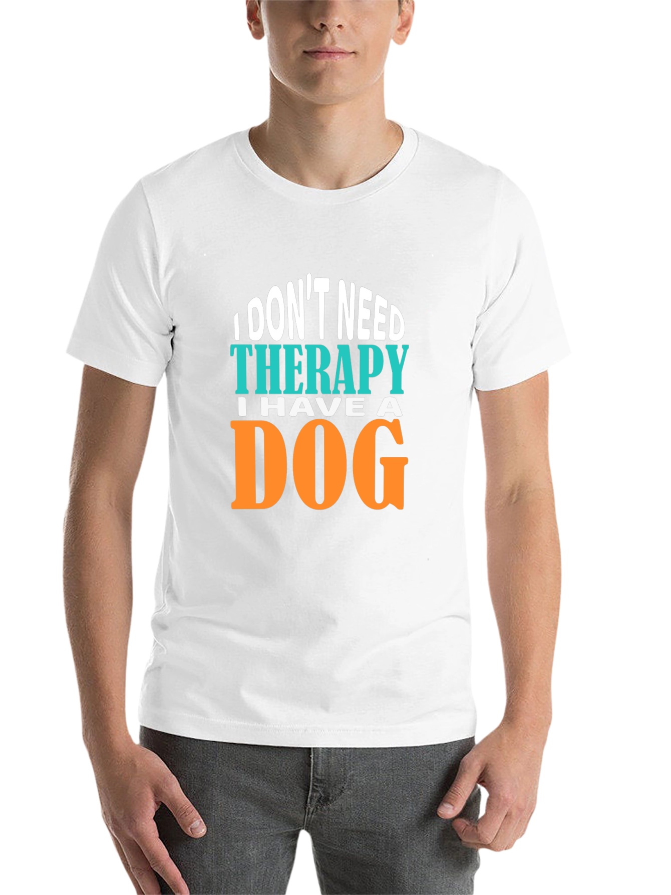 Black Dog Therapy Black Graphic Tee view 14