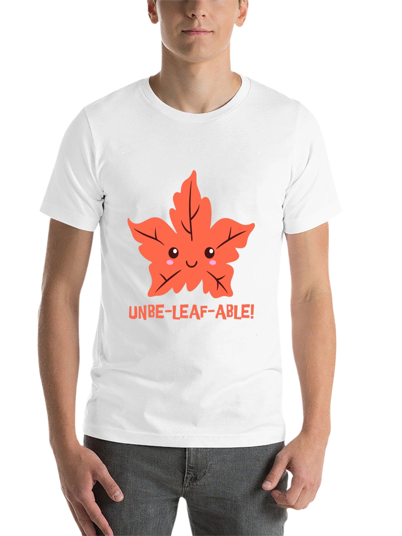 Black Unbe-leaf-able! Graphic Tee view 14