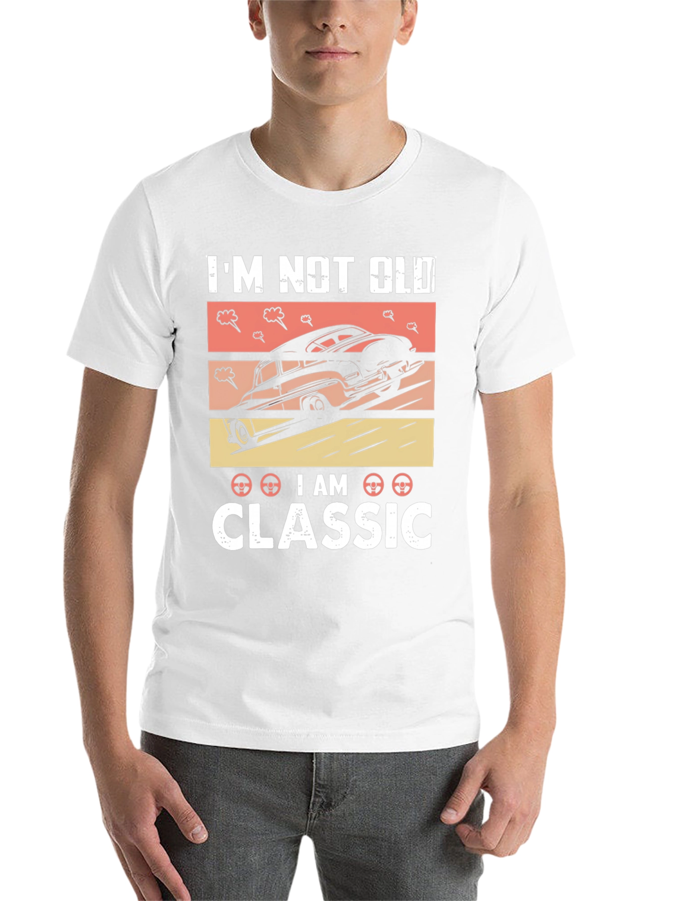 Black I'm Not Old I am Classic T-Shirt view 14