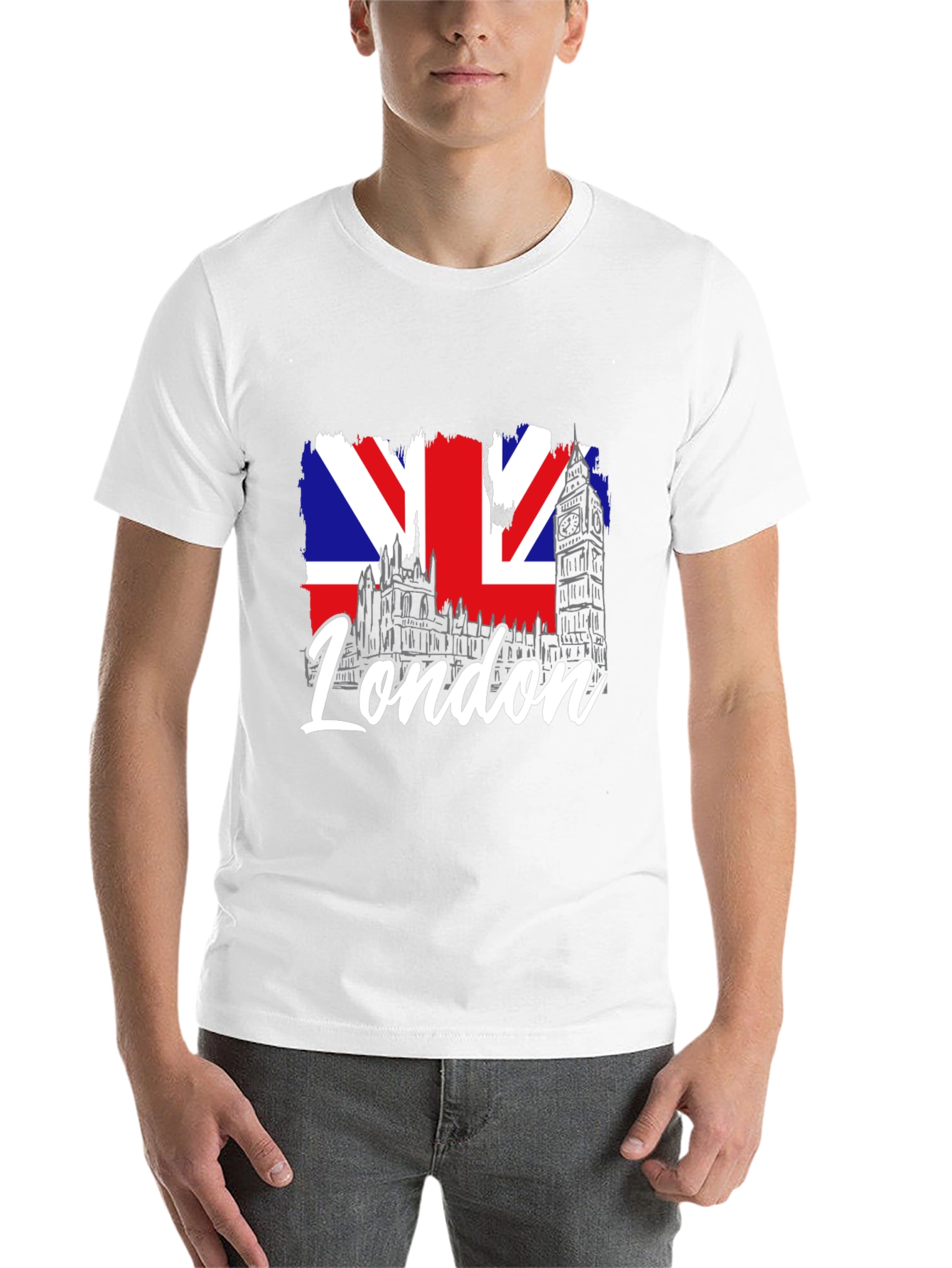 London UK Flag Graphic T-Shirt - 14