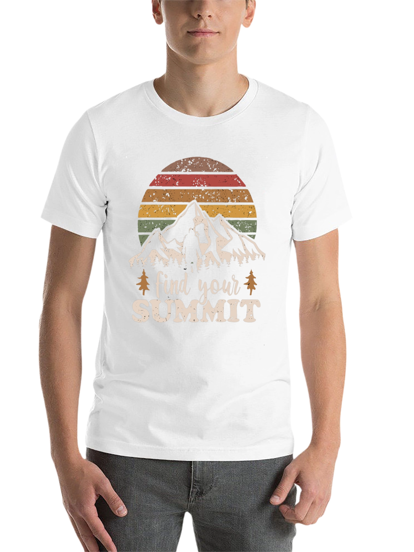 Black Find Your Summit Graphic Tee view 14