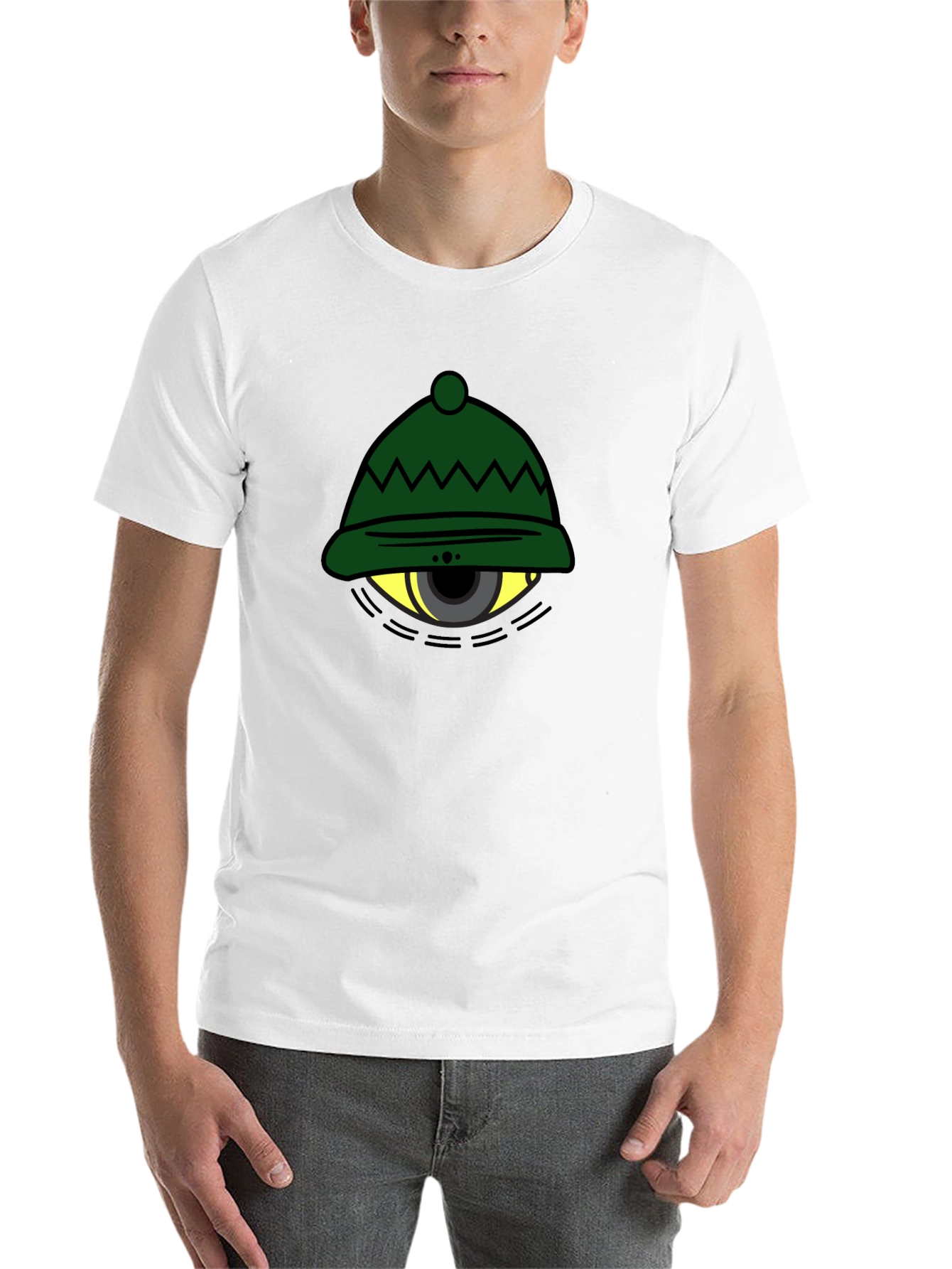 Black Eye Hat Graphic Tee - Unique Design, Comfortable Fit view 14