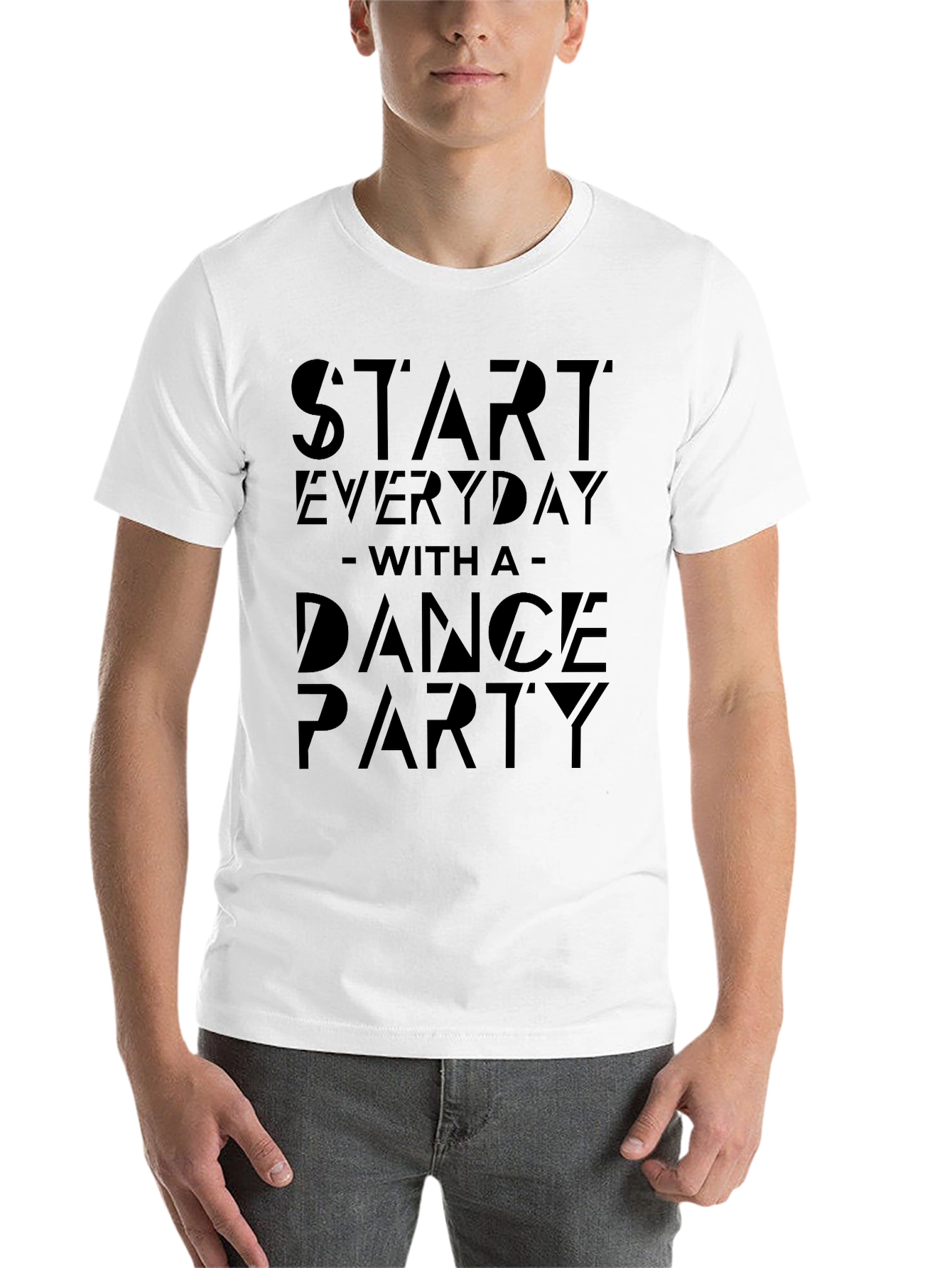 Black Start Everyday Dance Party Graphic Tee - Black T-Shirt view 14