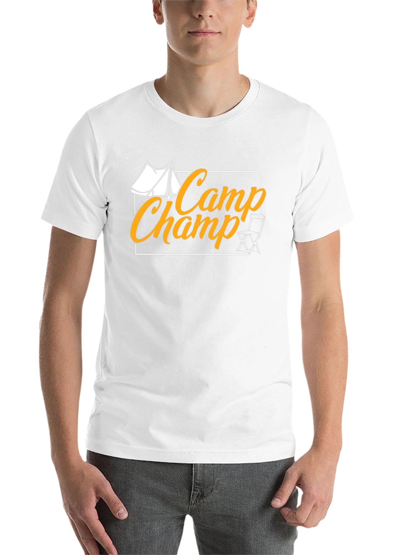 Black Camp Champ Black T-Shirt view 14
