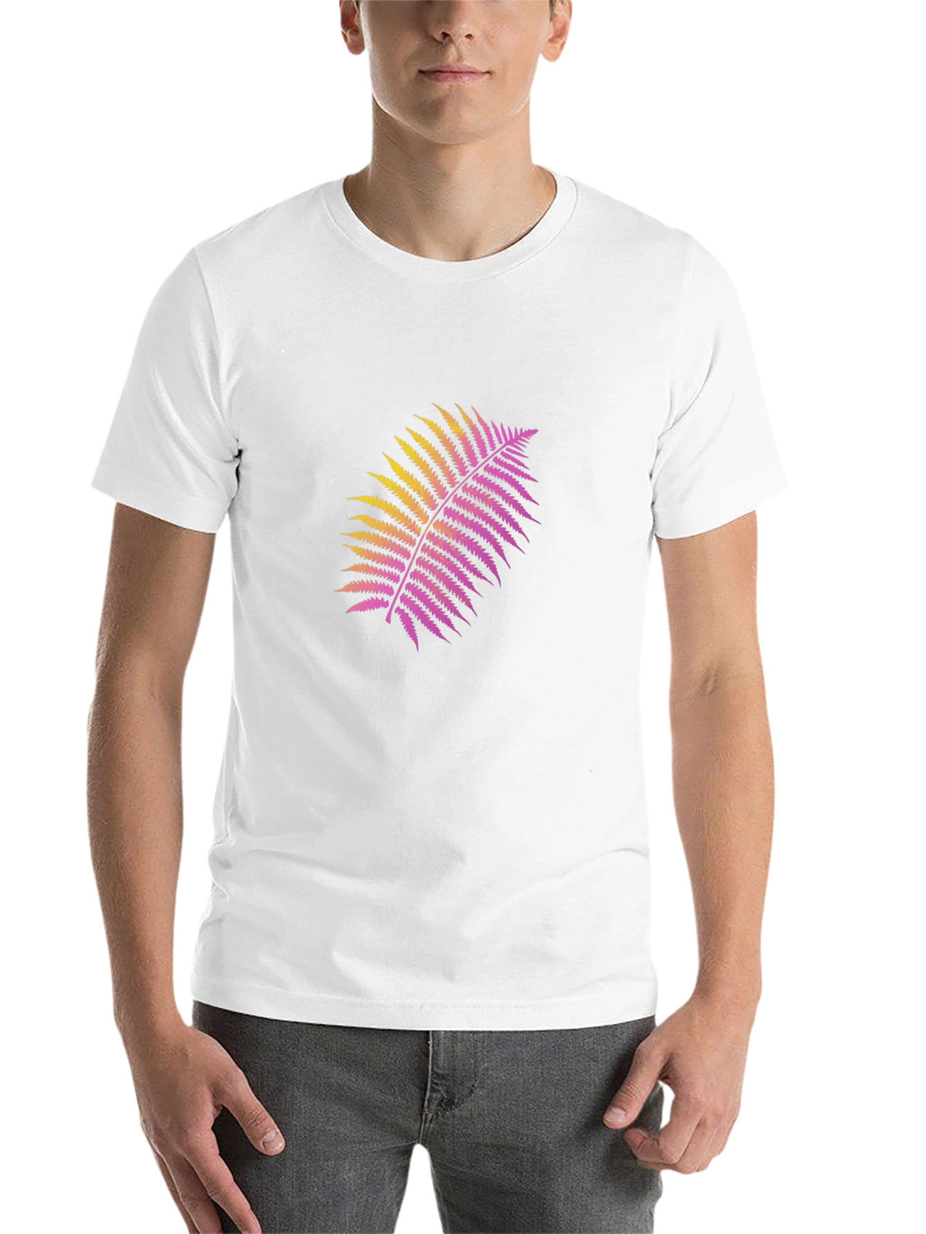 Black Fern Graphic Black T-Shirt view 14