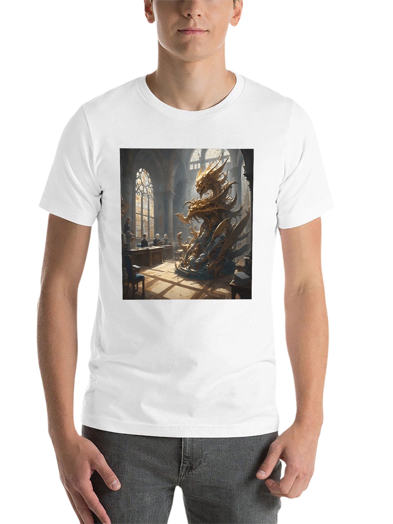 Dragon Courtroom Black Tee - 14