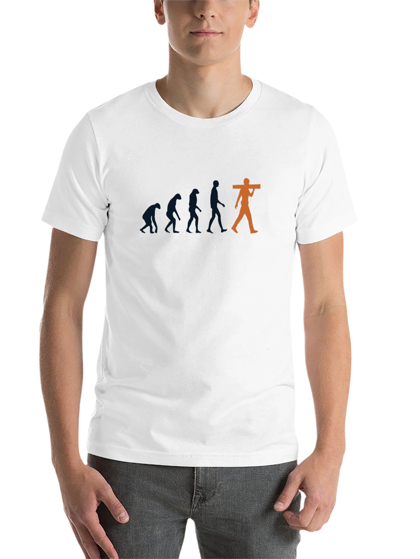 Black Evolution of a Tradesman T-Shirt - Funny & Unique view 14