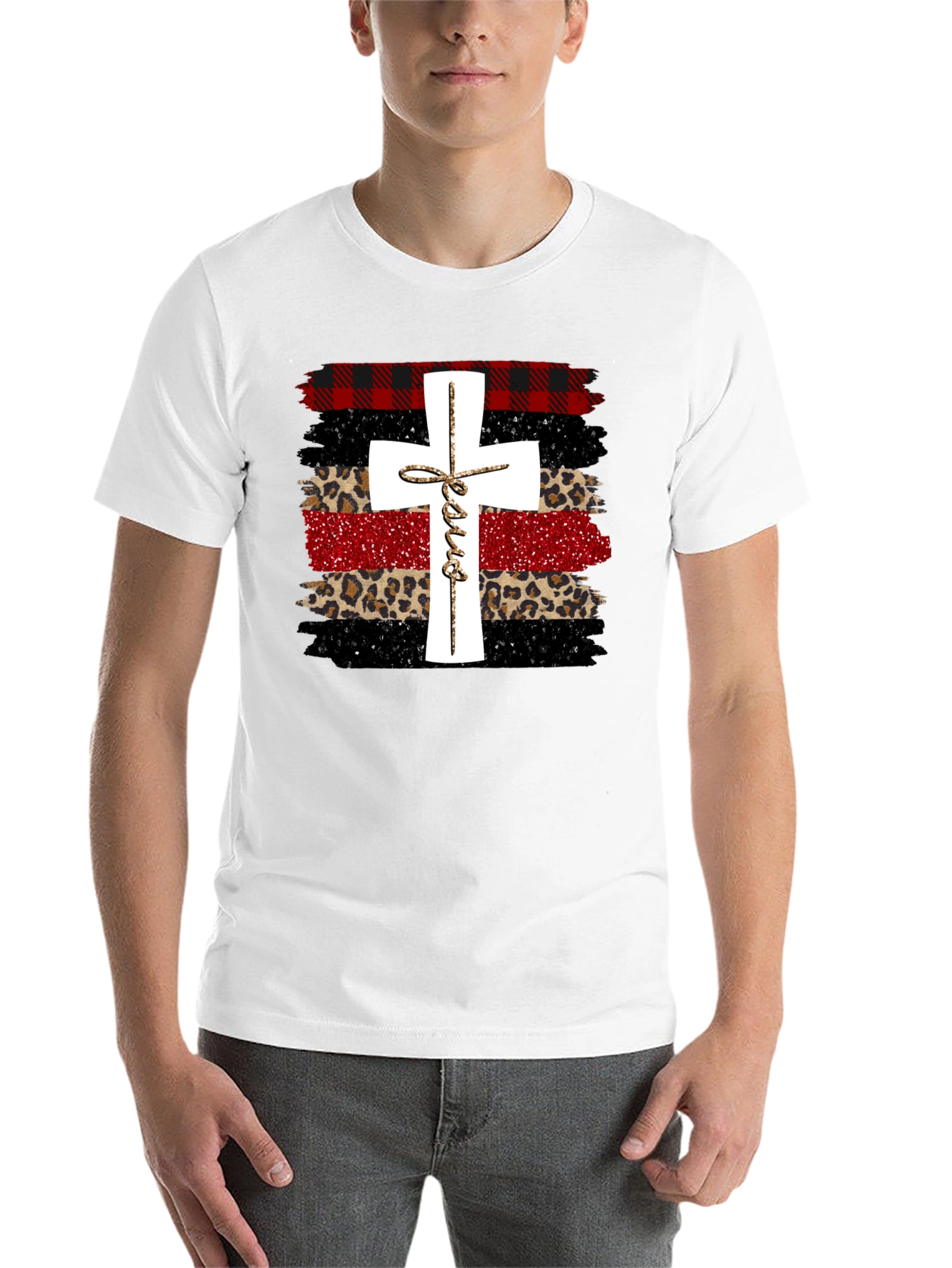 Faith-Inspired Christian Graphic Tee - 14
