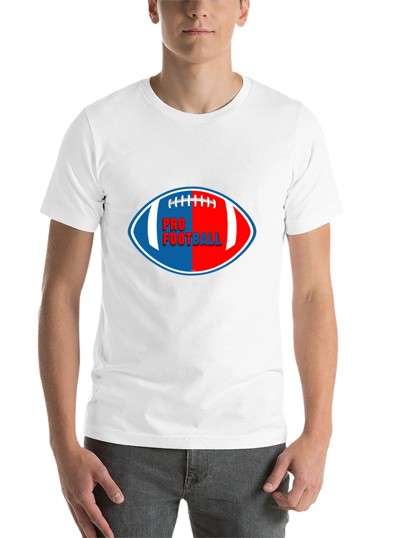 Black Pro Football Graphic T-Shirt | Sportswear view 14