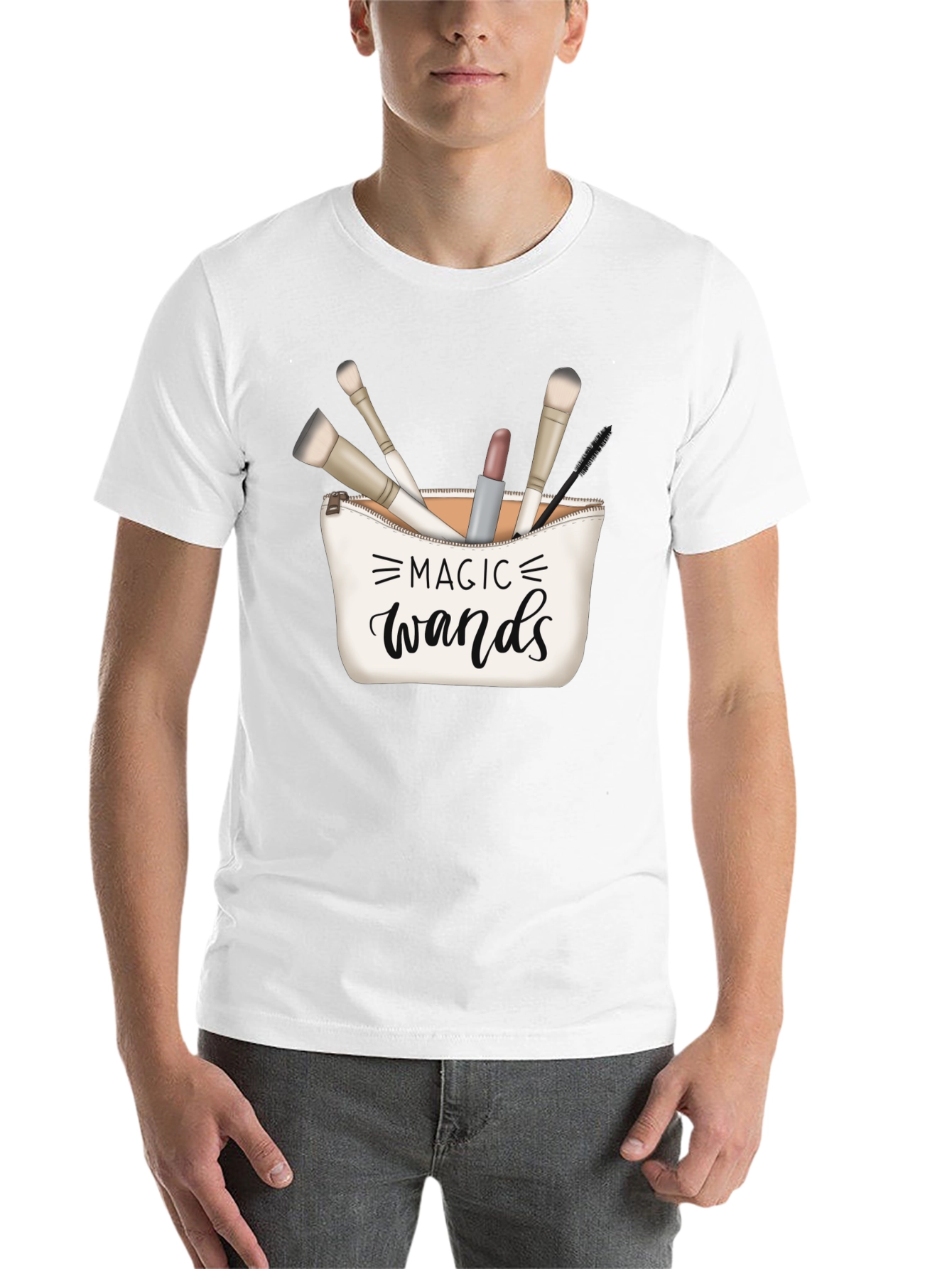 Black Magic Wands Makeup T-Shirt view 14