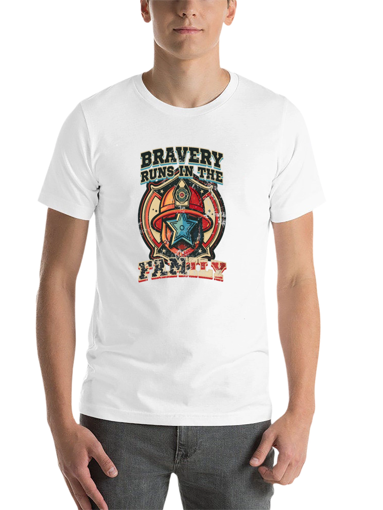 Black Bravery Runs in the Family Graphic Tee view 14