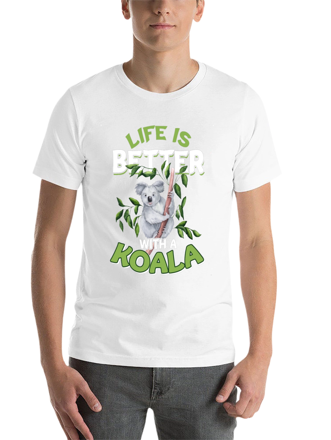 Black Life is Better With a Koala Graphic T-Shirt view 14