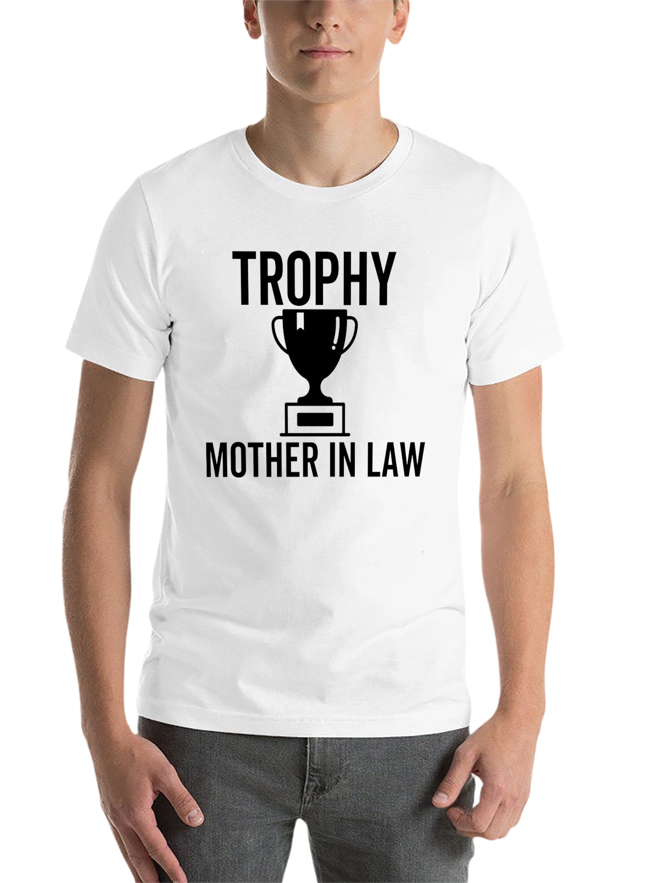 Black Trophy Mother-In-Law Black T-Shirt view 14