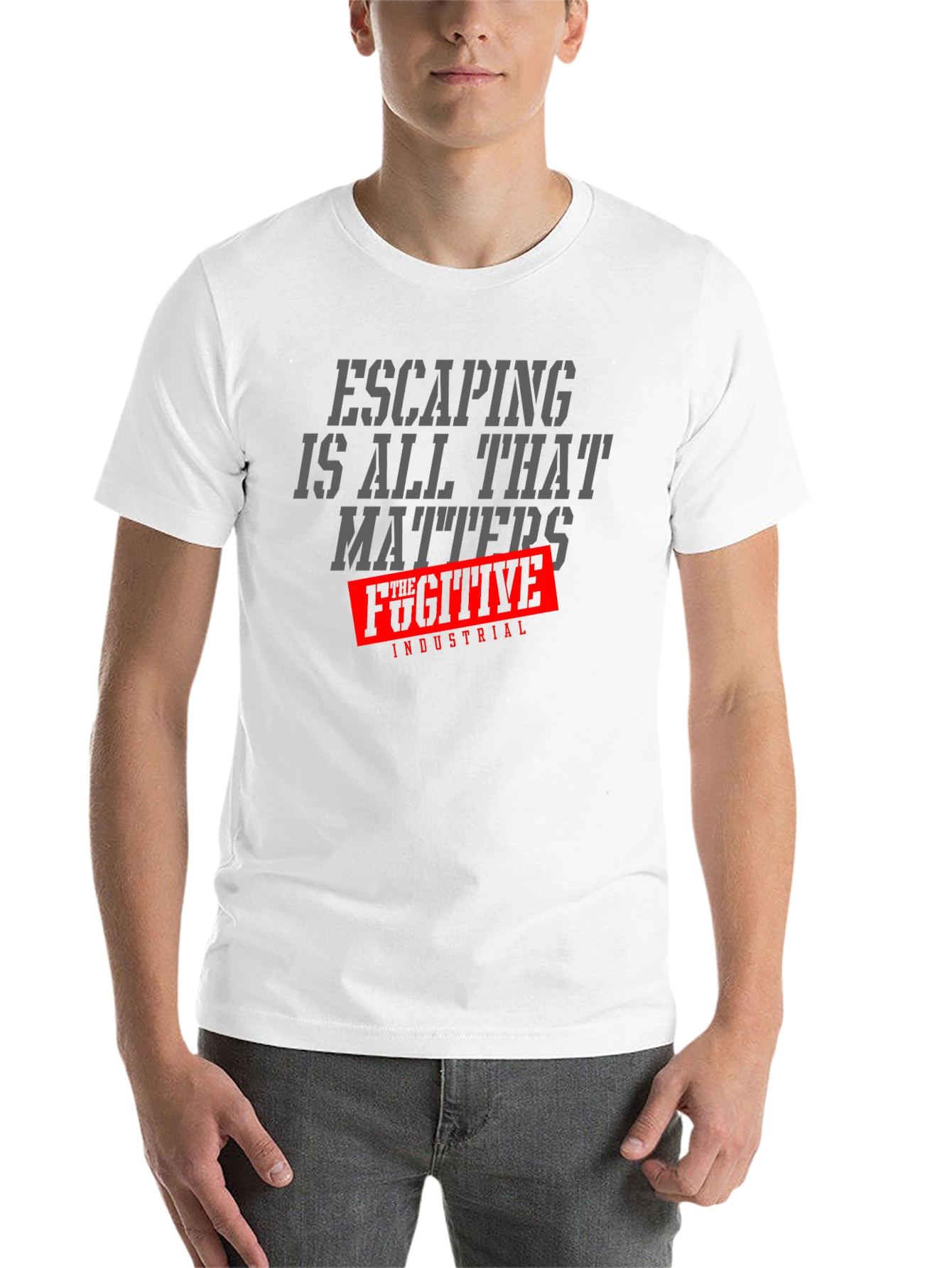 Black Escaping is All That Matters T-Shirt view 14