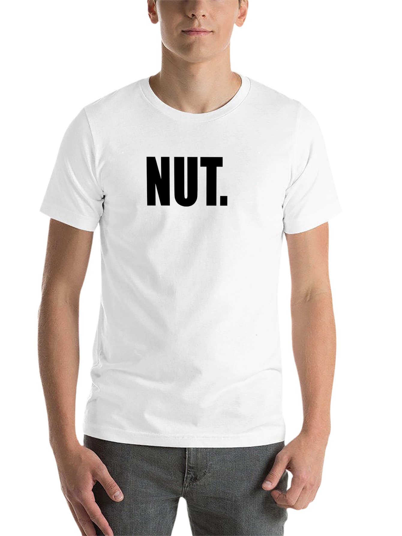 Black NUT. Graphic Tee - Black Short Sleeve Crew Neck T-Shirt view 14