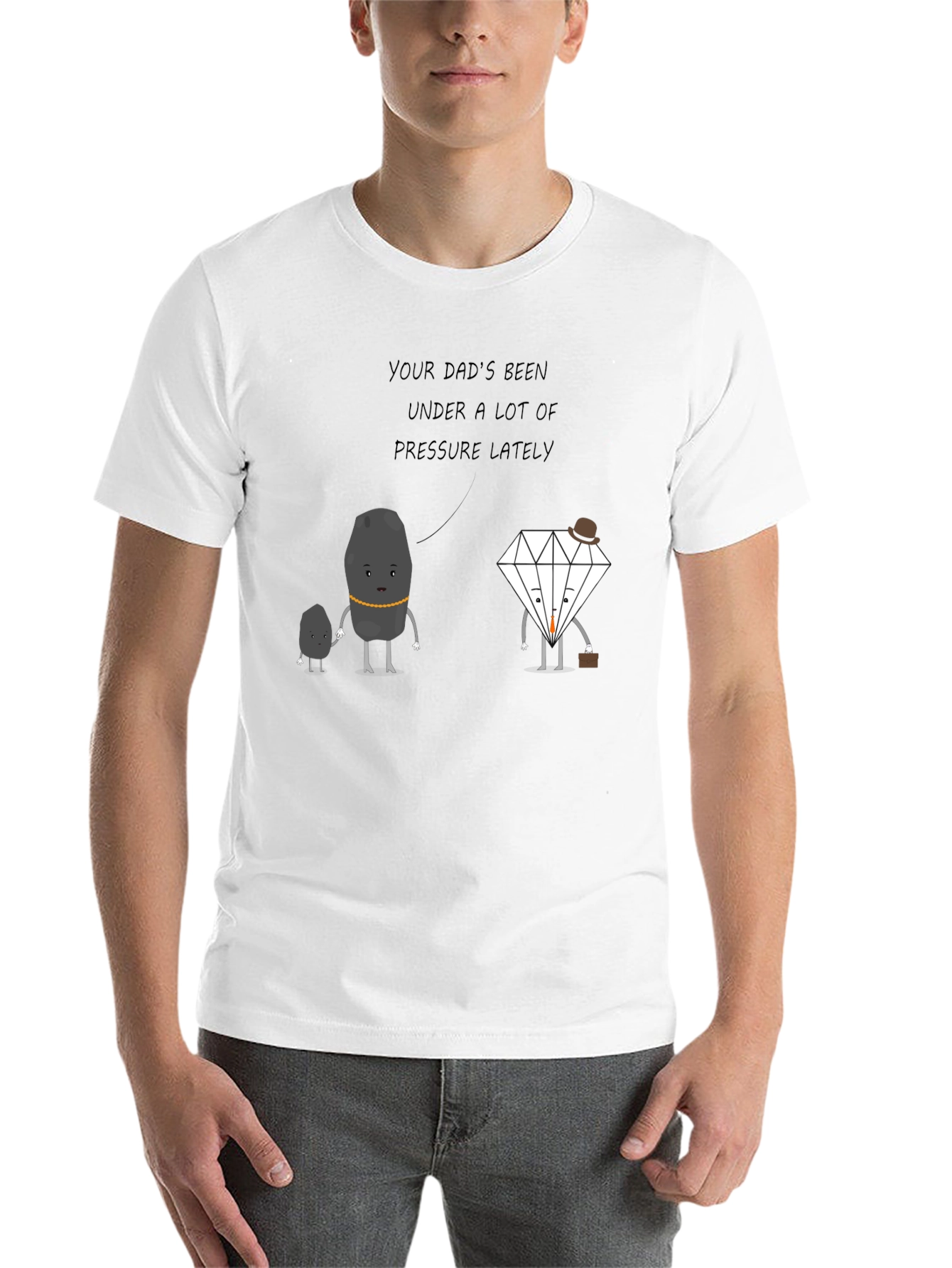 Black Pressure Humor T-Shirt view 14
