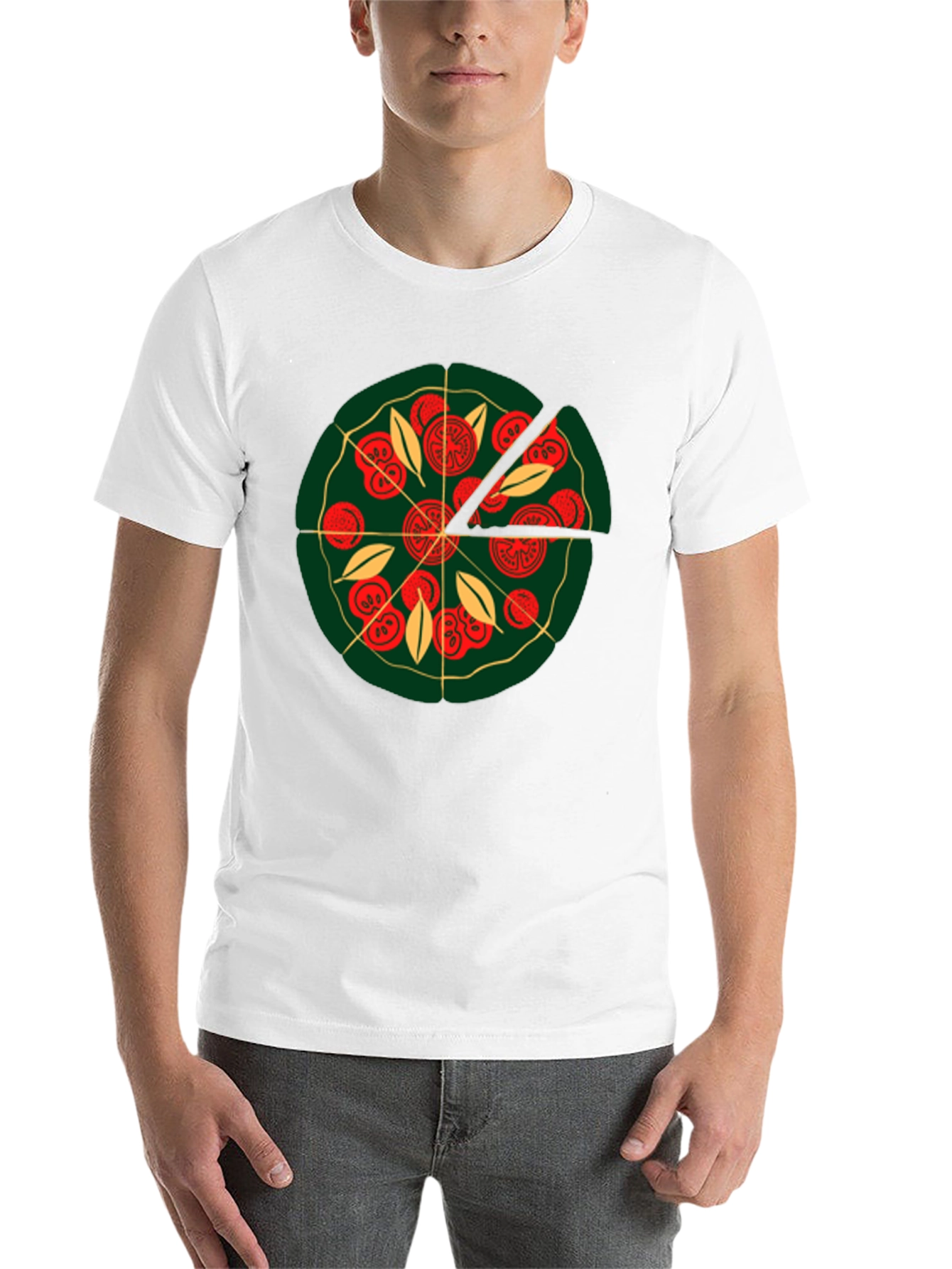Pizza Graphic Tee - Unique Food Lover's T-Shirt - 14