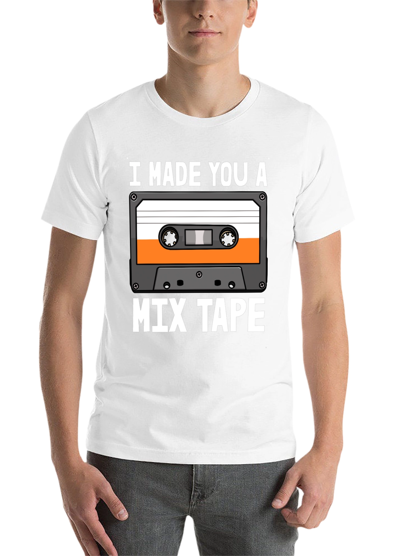 Black I Made You a Mixtape Graphic Tee view 14