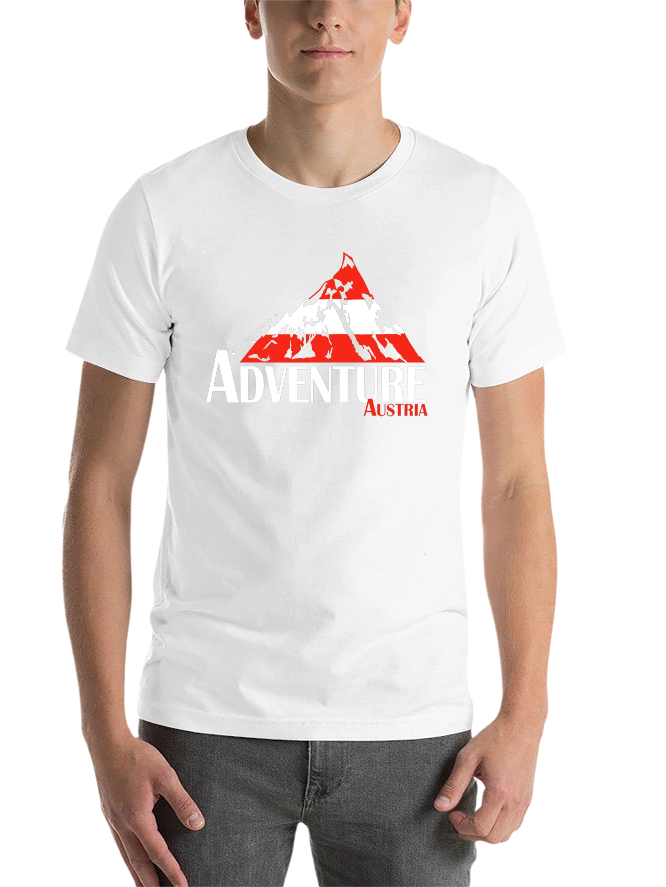 Black Adventure Austria Black T-Shirt view 14