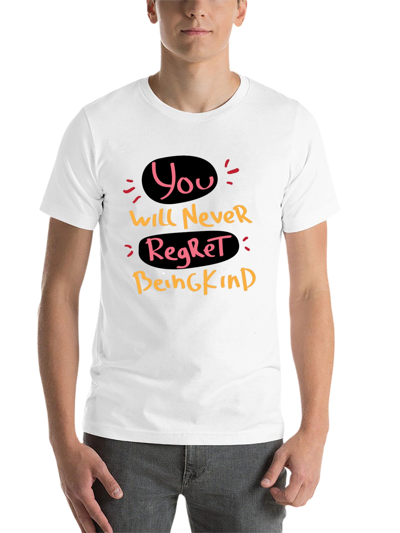 Black Kindness T-Shirt - You Will Never Regret It view 14
