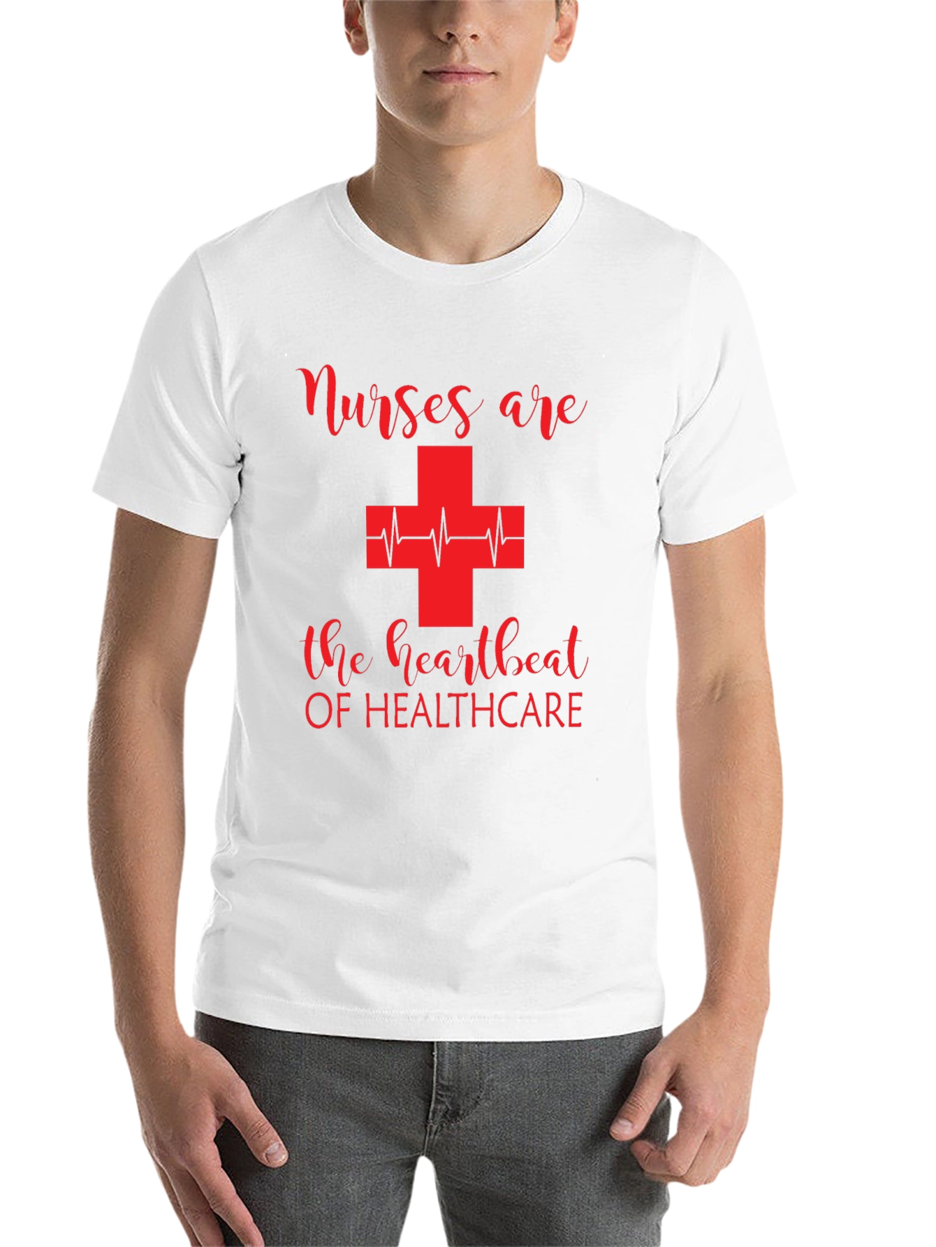 Black Nurses are the Heartbeat of Healthcare T-Shirt view 14