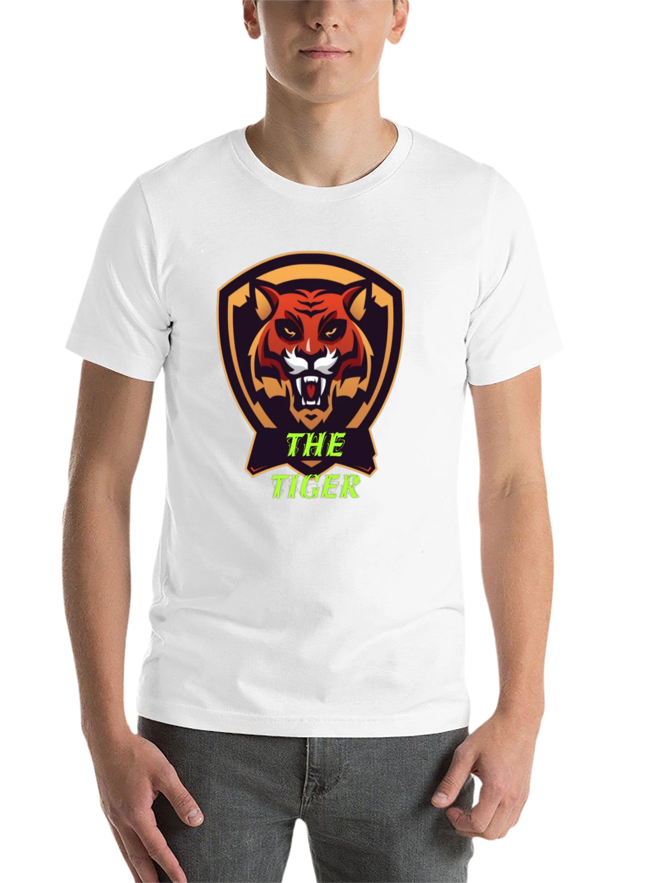 Black The Tiger Graphic Tee - Bold & Stylish view 14