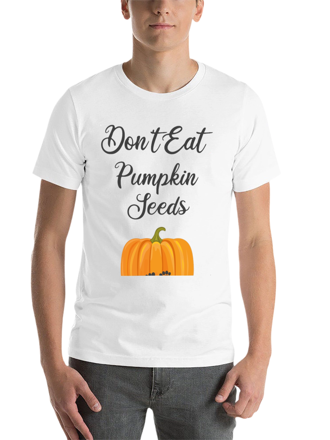 Black Don't Eat Pumpkin Seeds T-Shirt view 14