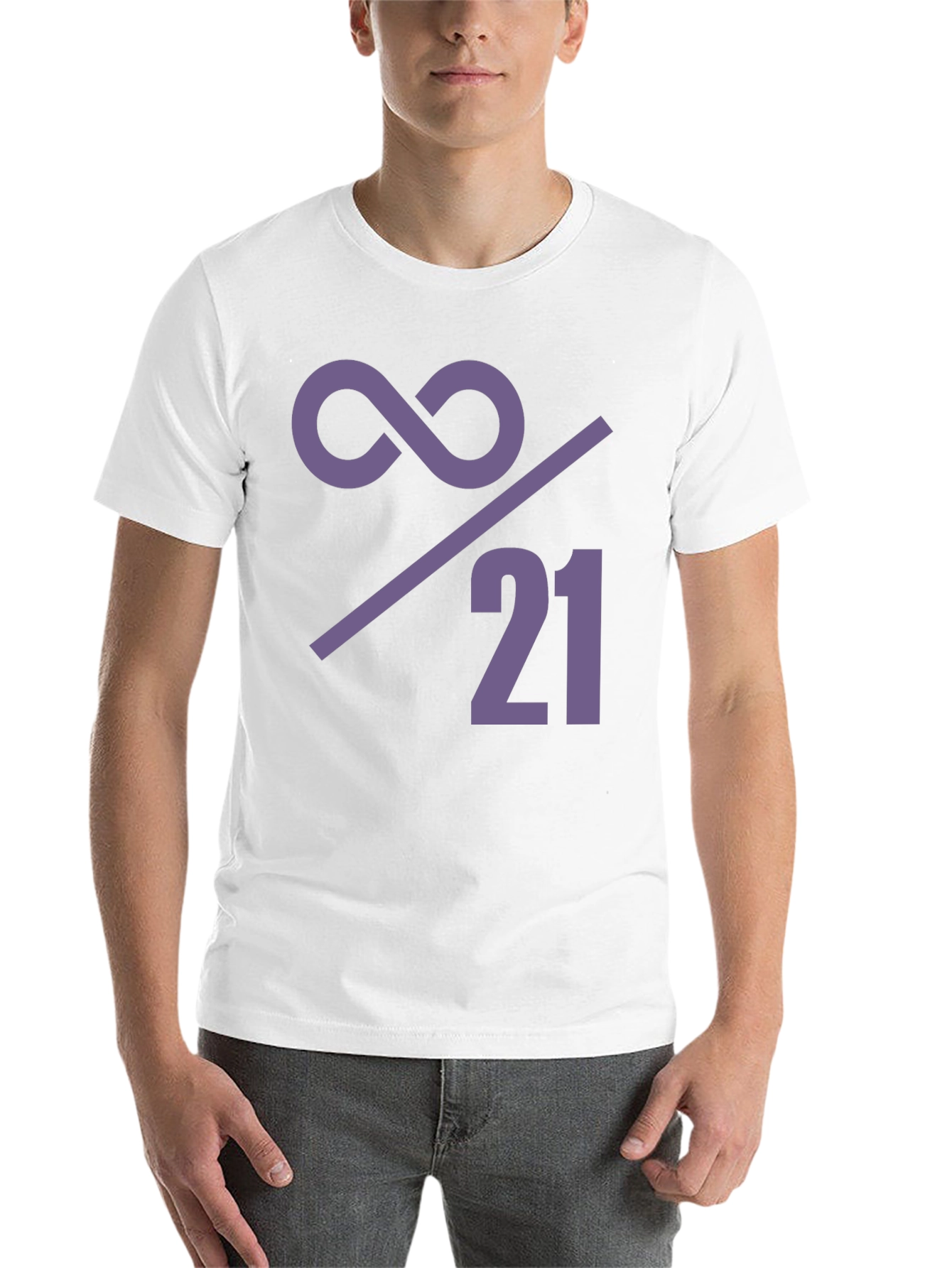 Black Infinity Over 21 Graphic Tee view 14