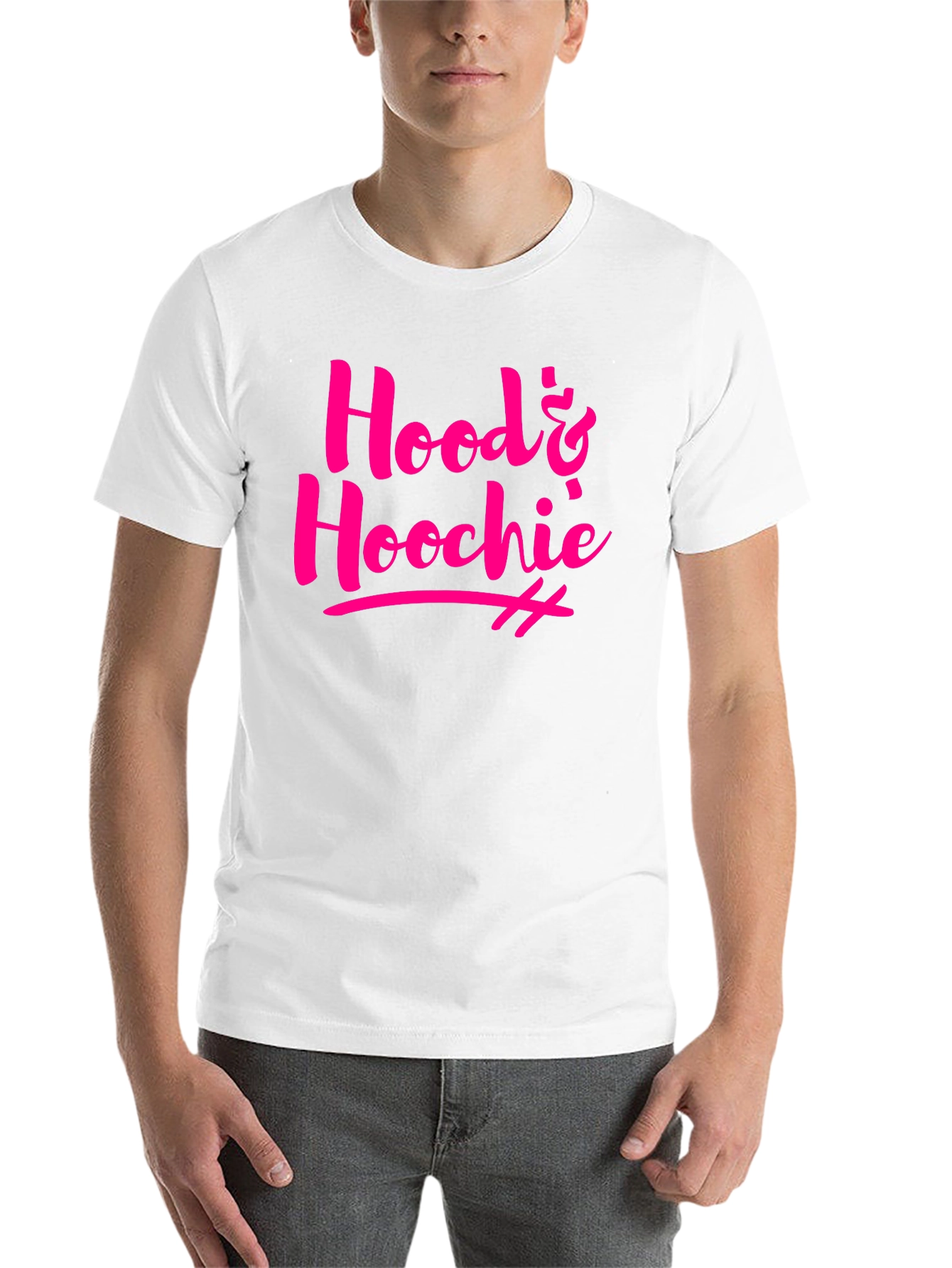 Black Hood & Hoochie Graphic Tee view 14