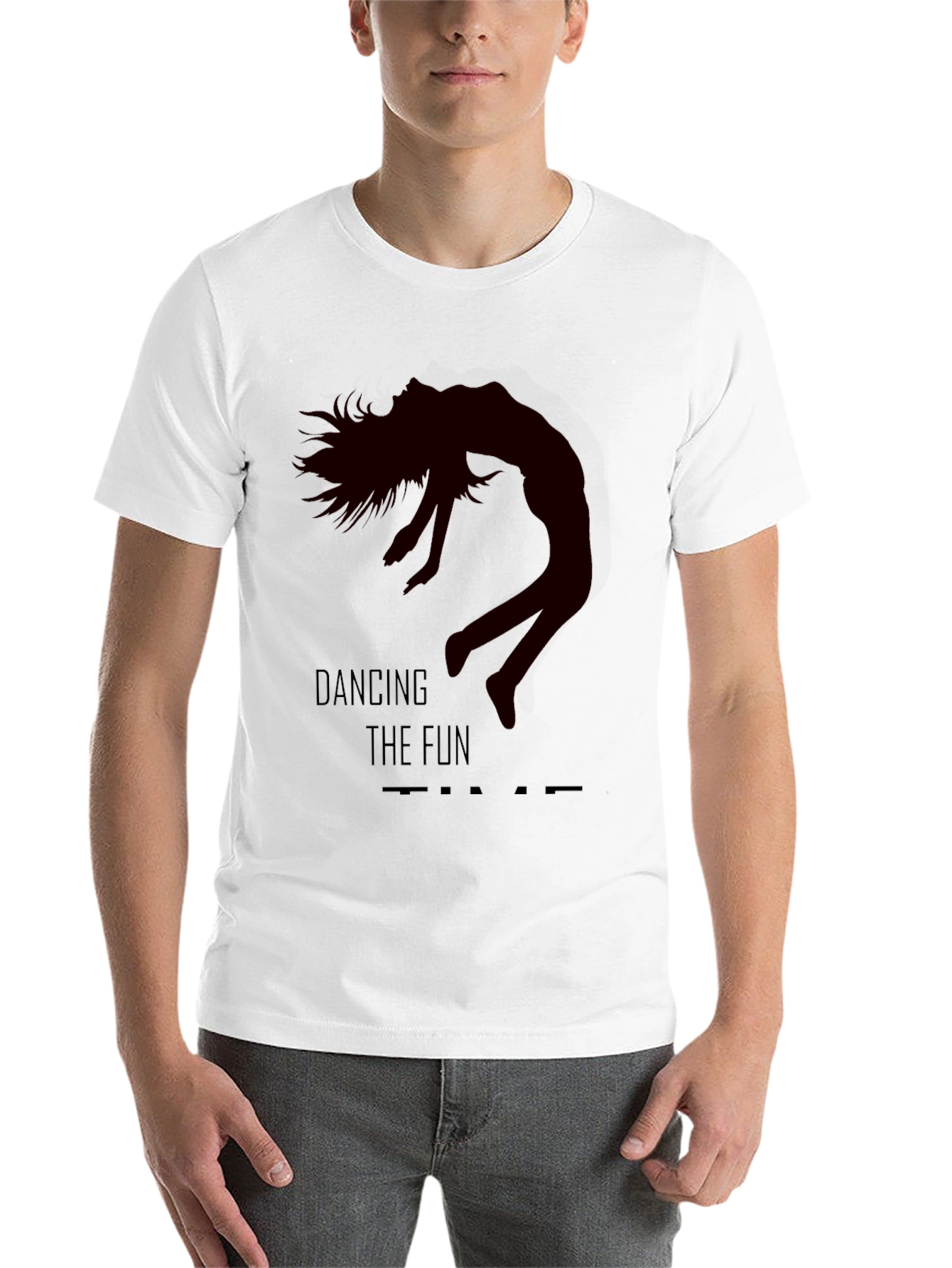 Black Dancing the Fun Time T-Shirt view 14
