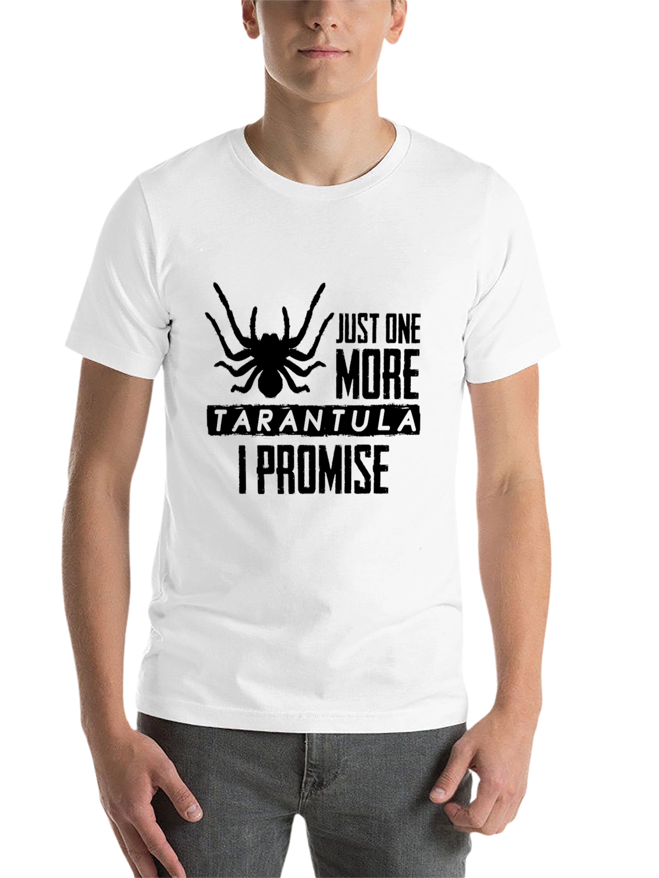 Black Tarantula Lover Graphic Tee - Just One More I Promise view 14