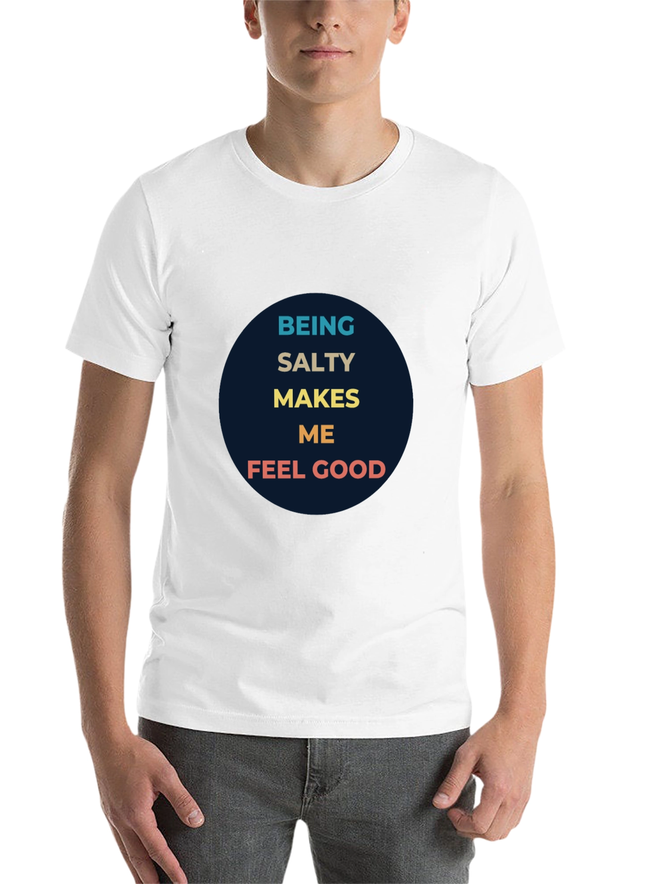 Black Being Salty Makes Me Feel Good Graphic Tee view 14