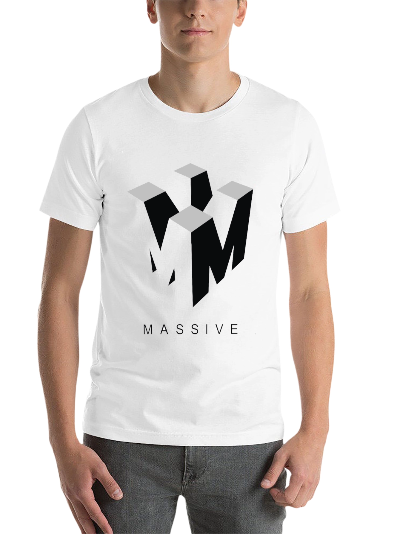 Black Massive Black Graphic Tee view 14
