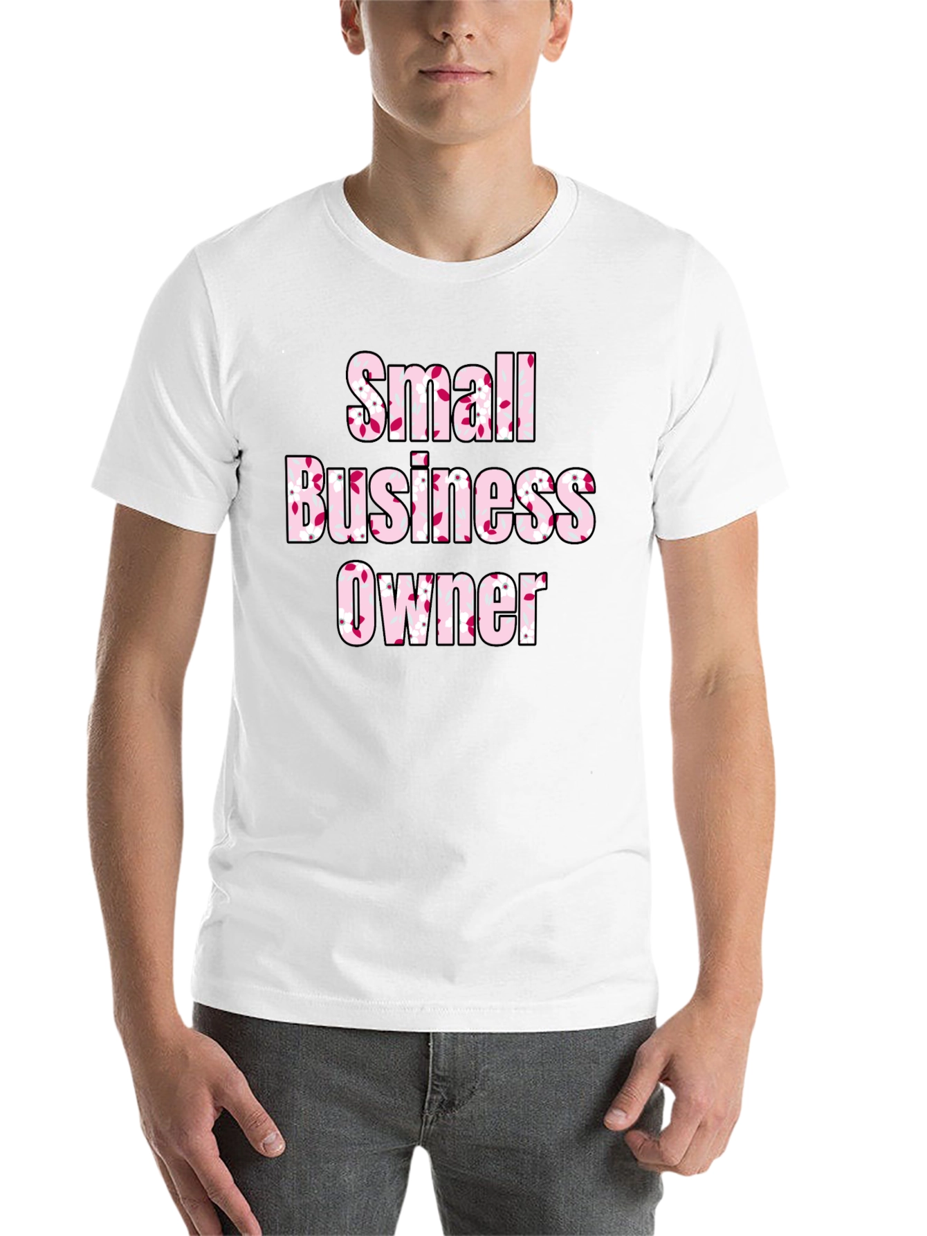Small Business Owner Floral T-Shirt - 14