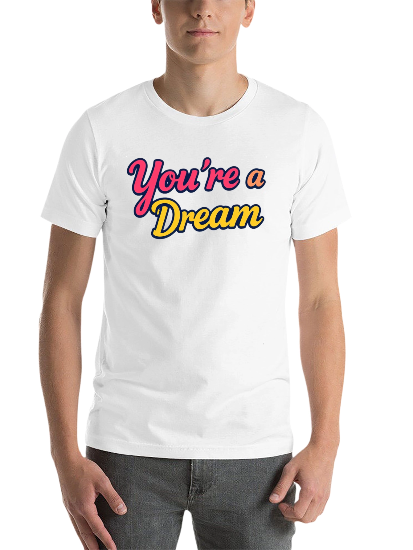 Black You're a Dream Graphic T-Shirt view 14