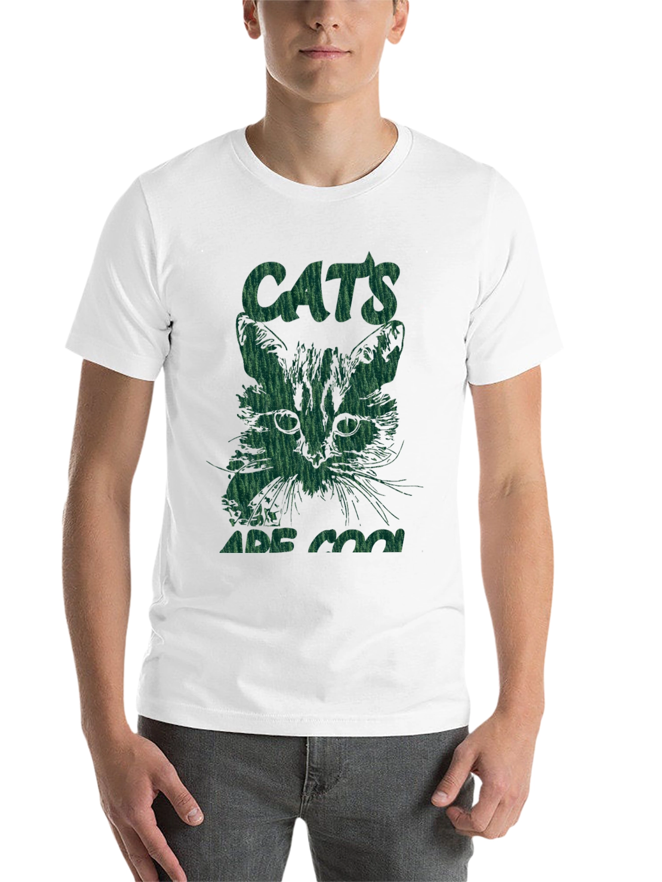 Black Cool Cats Graphic T-Shirt view 14