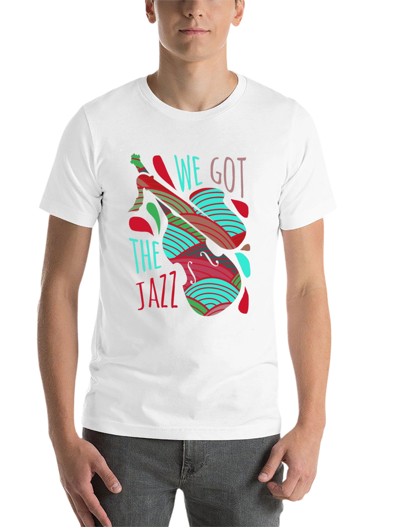 Black We Got The Jazz T-Shirt - Unique Music Tee view 14