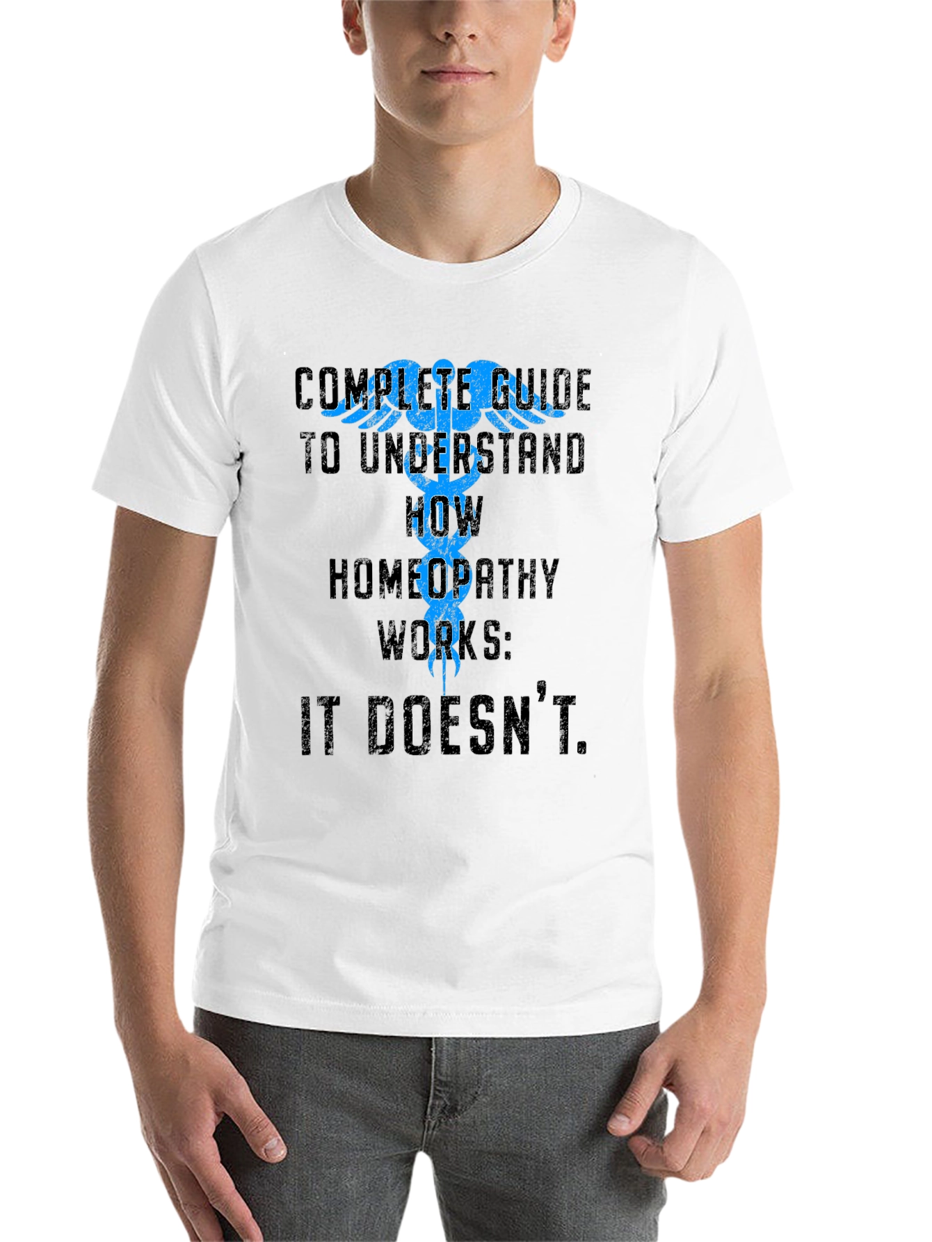 Black Funny Homeopathy T-Shirt - Complete Guide view 14